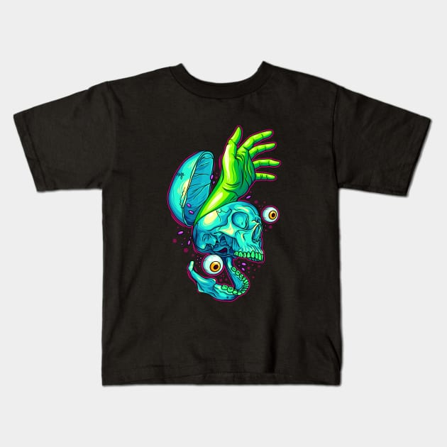 Presque Vu Kids T-Shirt by ArtisticDyslexia